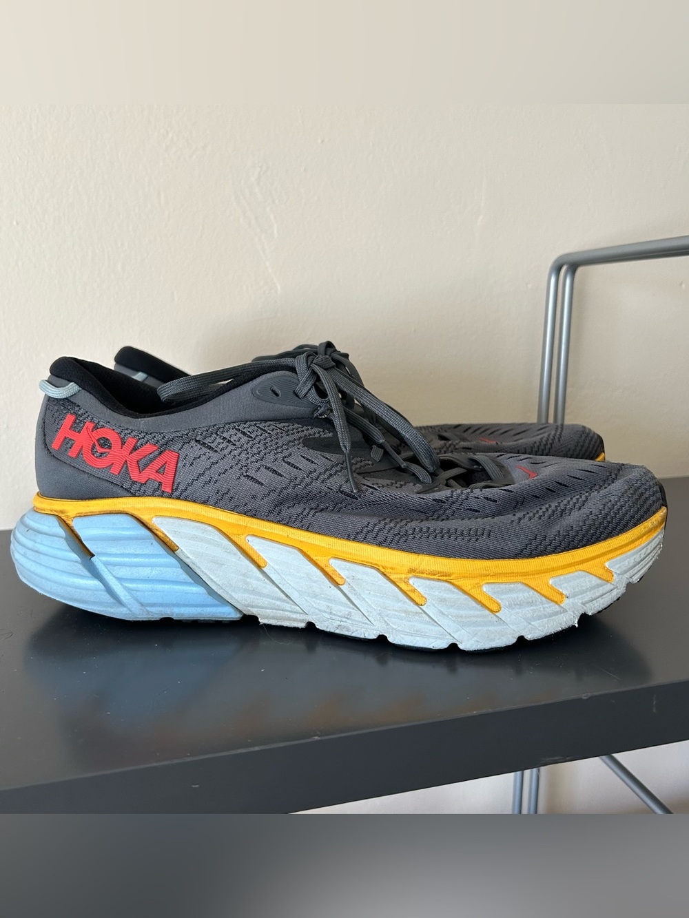 HOKA One One Gaviota Gray Size 13 Men’s Shoes